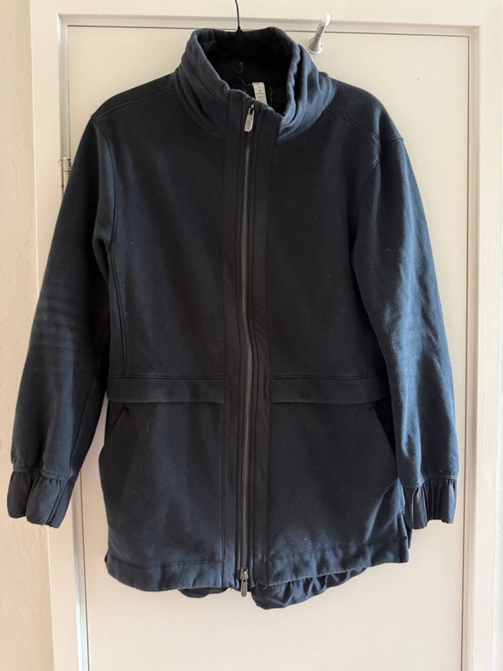 lululemon athletica Black Zip-Front Utility Jacket